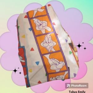 Vintage looney tunes fitted sheet